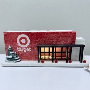 2025 Target Store Bullseye Playground NWT / Festive Red and White Holiday Decor